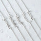 Personalized Name Plate Necklace on Festive Evergreen Message Card