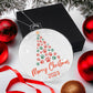 "Dog Lover" Paw Print Christmas Tree 2023 Keepsake Ornament